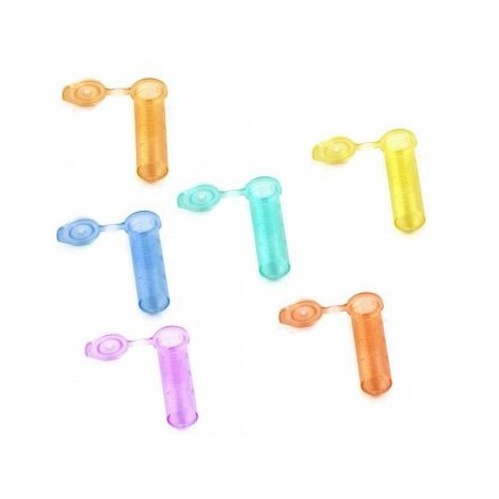 Scientific Specialties Micro-Tubes, Graduated, 2.0ml, Assorted, 500/PK 145520A